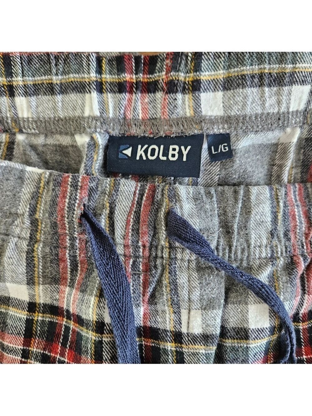 5/$25 Plaid Men's Sweatpants Size Large - Picture 4 of 4